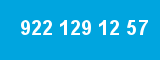 922 129 12 57